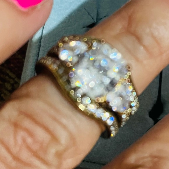 Qvc rings. CZ . Size 4 - Picture 3 of 10